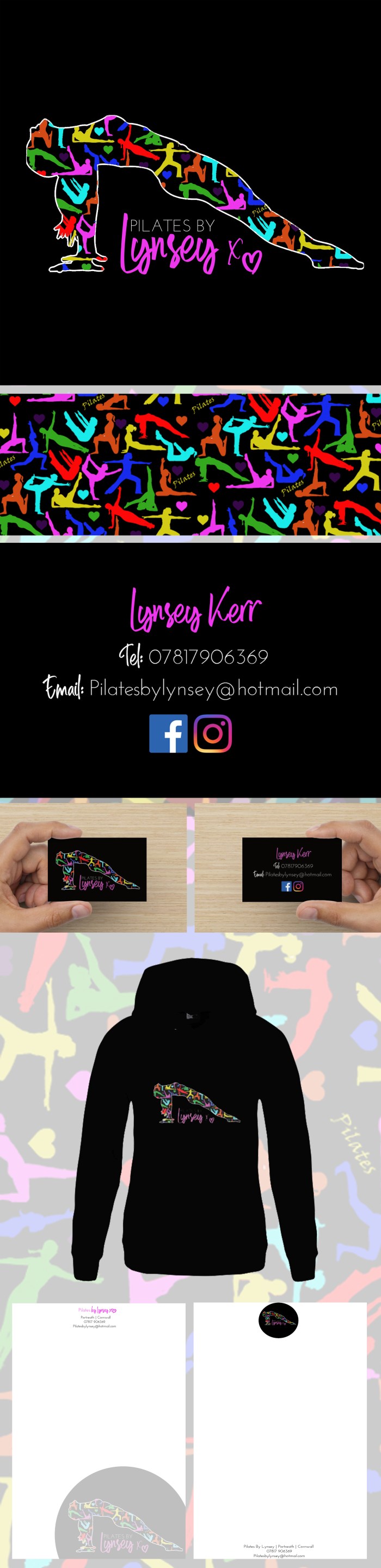 njr interior design branding logo design pilates by lynsey cornwall edinburgh